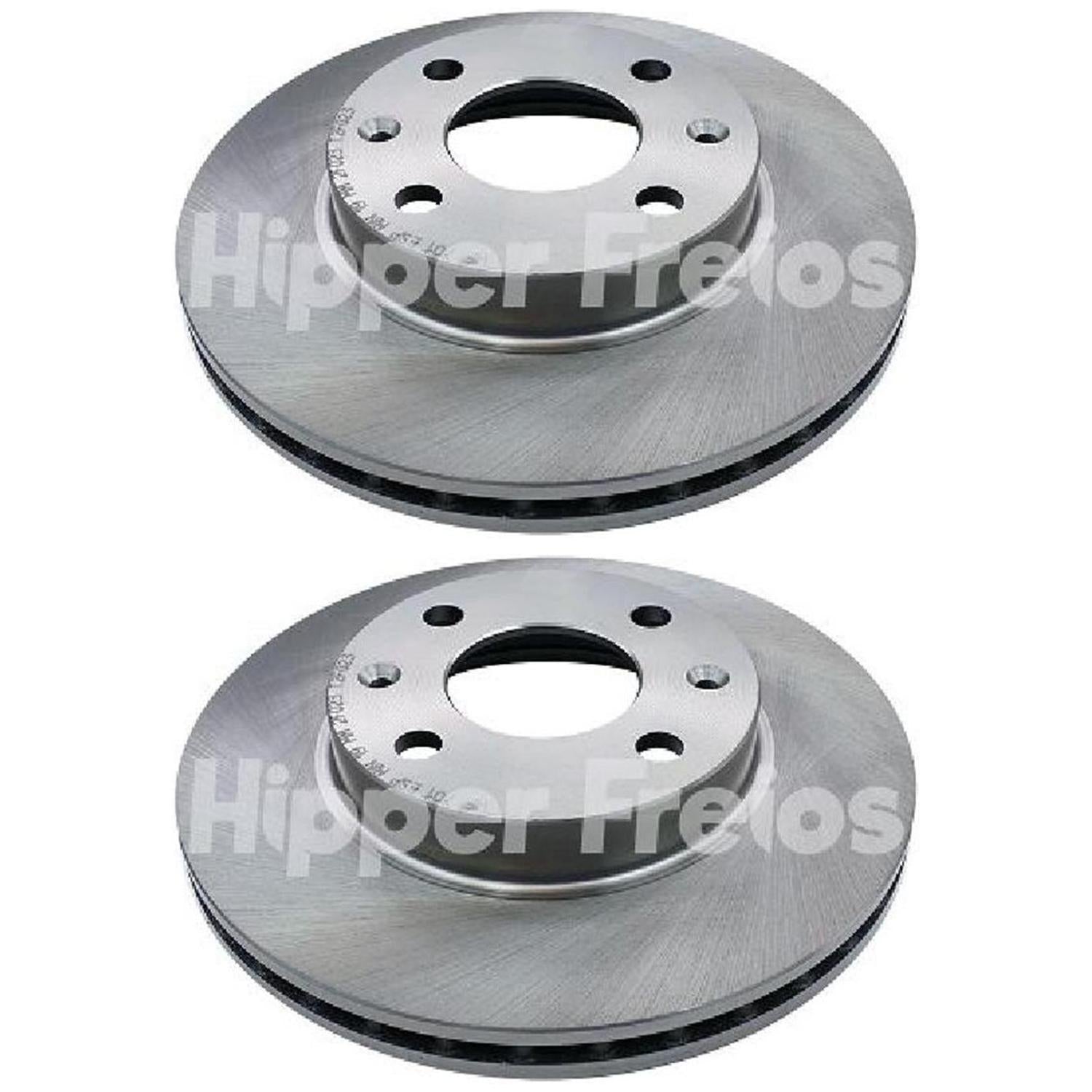 Par Disco Freio Dianteiro - Hipper Freios - HF 701 - (1)
