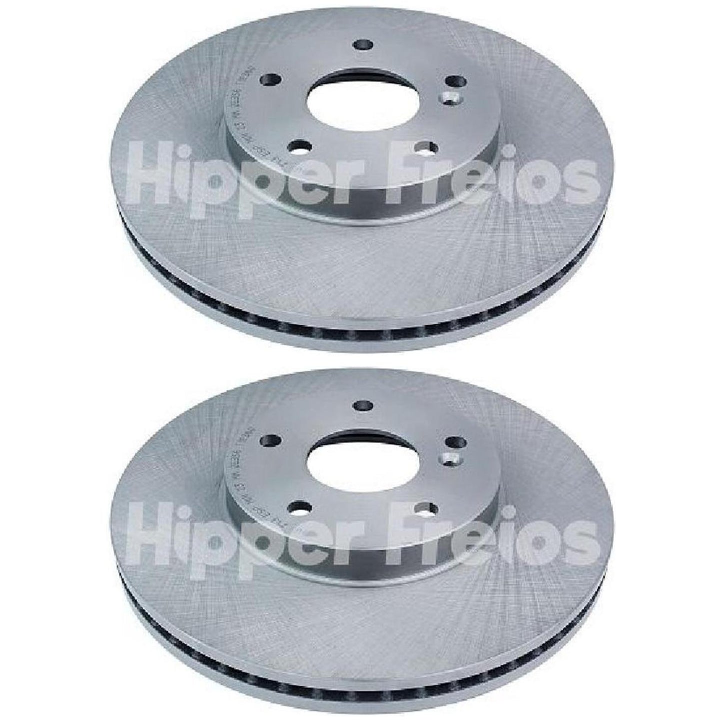 Par Disco Freio Dianteiro - Hipper Freios - HF 713 - (1)