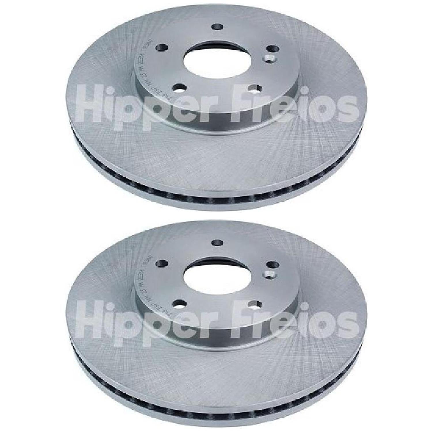 Par Disco Freio Dianteiro - Hipper Freios - HF 713 - (1)