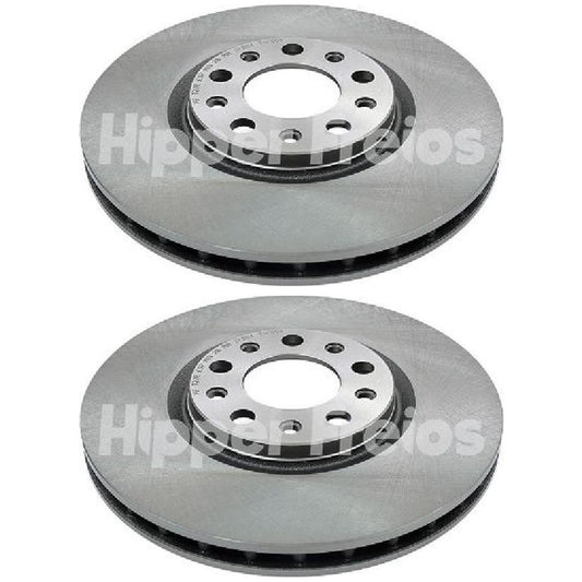 Par Disco Freio Dianteiro - Hipper Freios - HF 720E - (1)