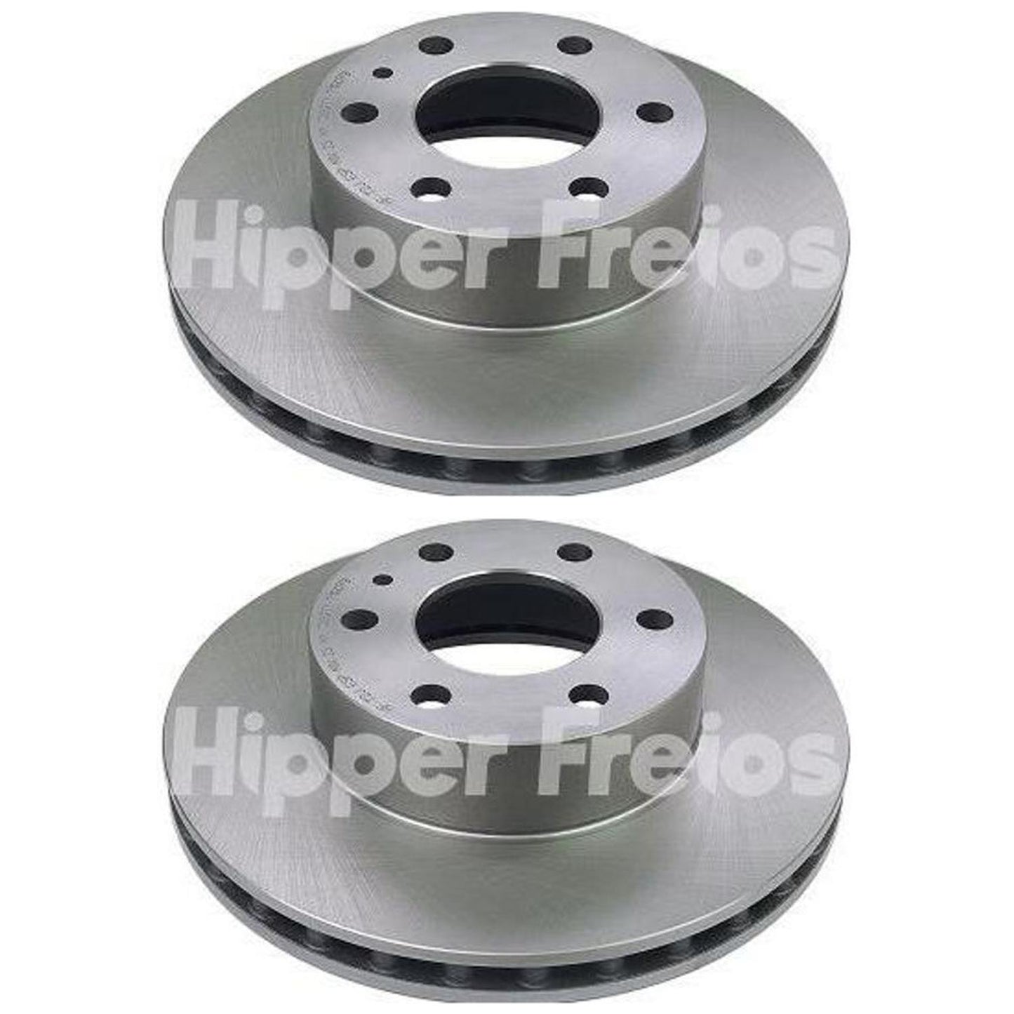 Par Disco Freio Dianteiro - Hipper Freios - HF 72J - (1)