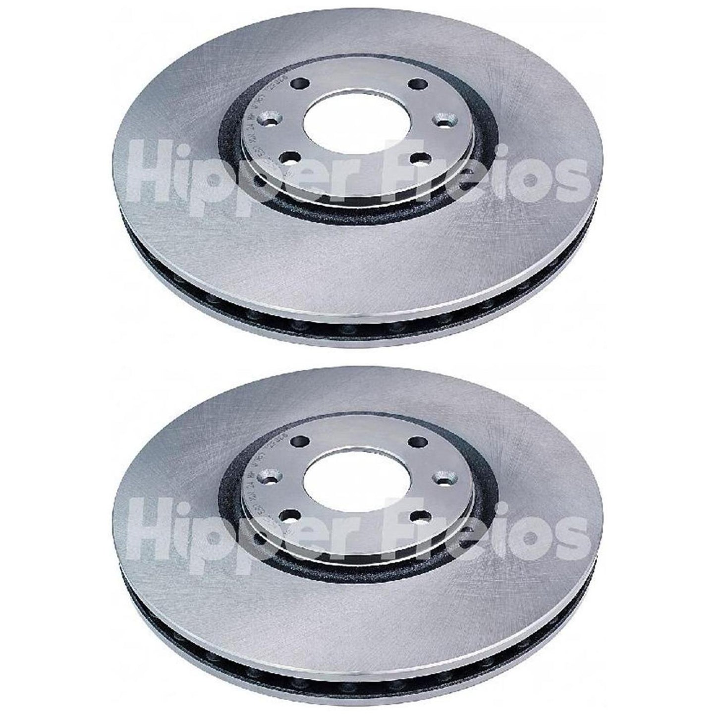 Par Disco Freio Dianteiro - Hipper Freios - HF 751E - (1)