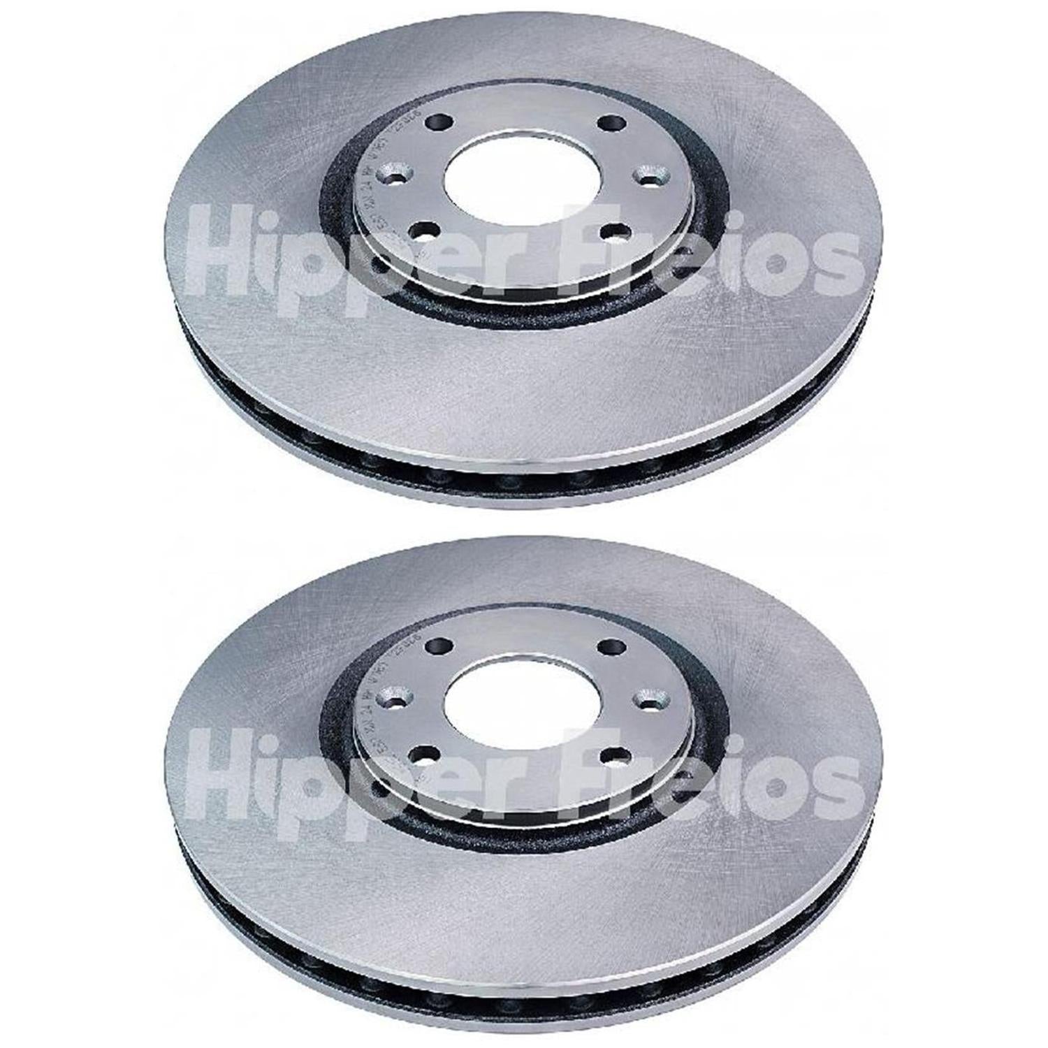 Par Disco Freio Dianteiro - Hipper Freios - HF 751E - (1)