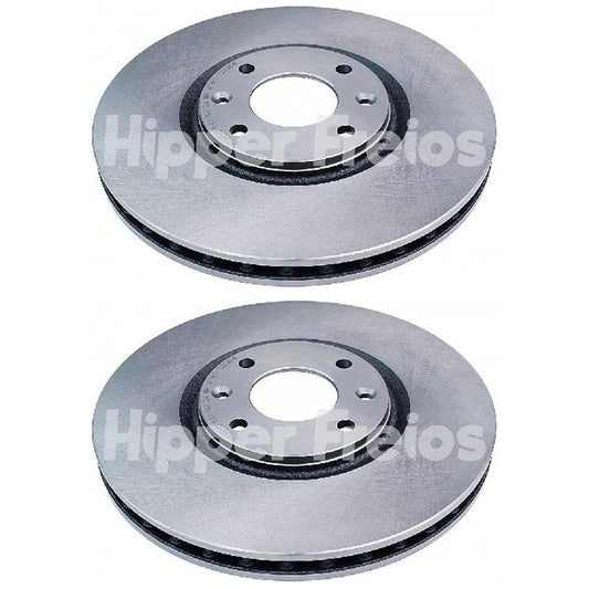 Par Disco Freio Dianteiro - Hipper Freios - HF 751E - (1)