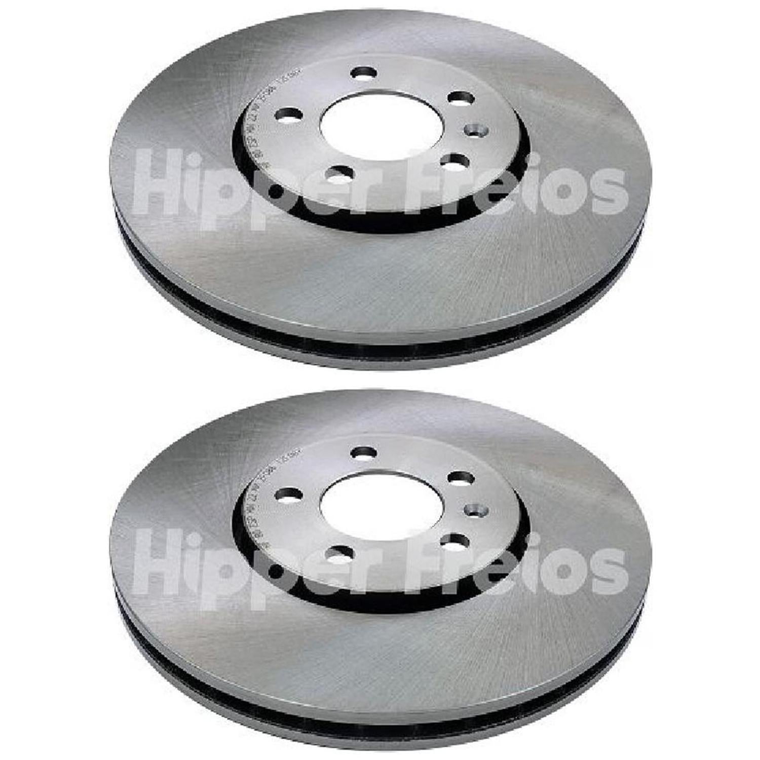 Par Disco Freio Dianteiro - Hipper Freios - HF 80 - (1)