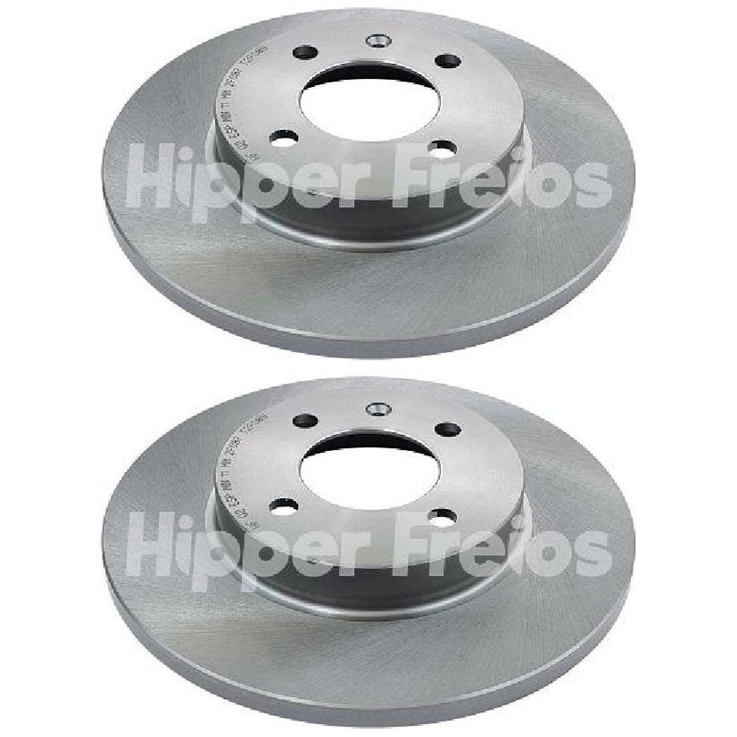 Par Disco Freio Dianteiro - Hipper Freios - HF 02 - (1)