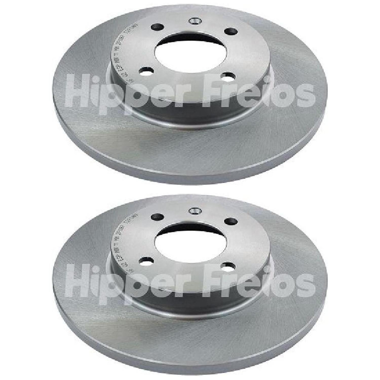 Par Disco Freio Dianteiro - Hipper Freios - HF 02 - (1)
