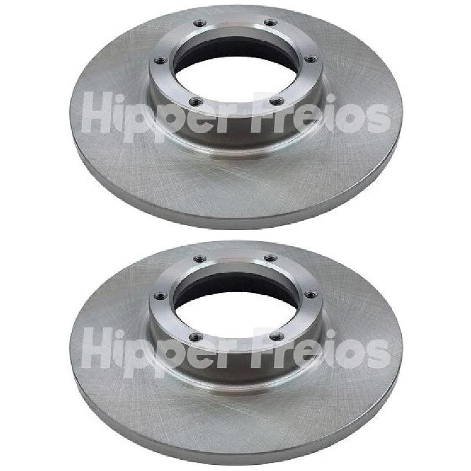 Par Disco Freio Dianteiro - Hipper Freios - HF 11 - (1)