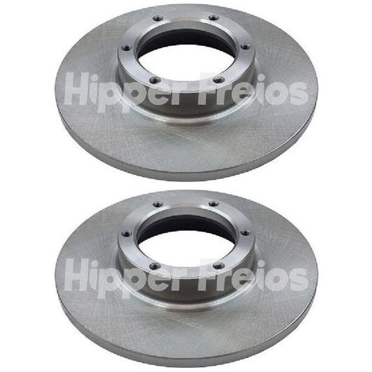 Par Disco Freio Dianteiro - Hipper Freios - HF 11 - (1)