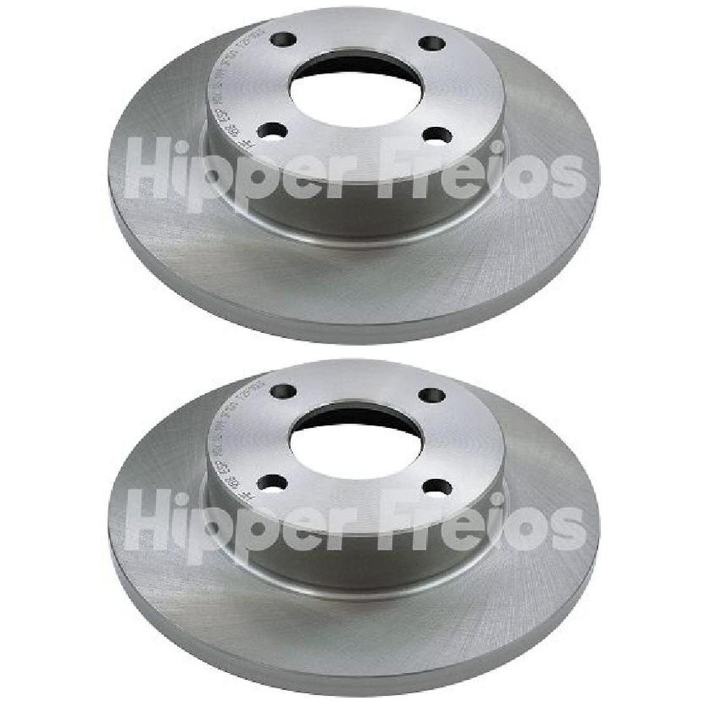 Par Disco Freio Dianteiro - Hipper Freios - HF 168 - (1)