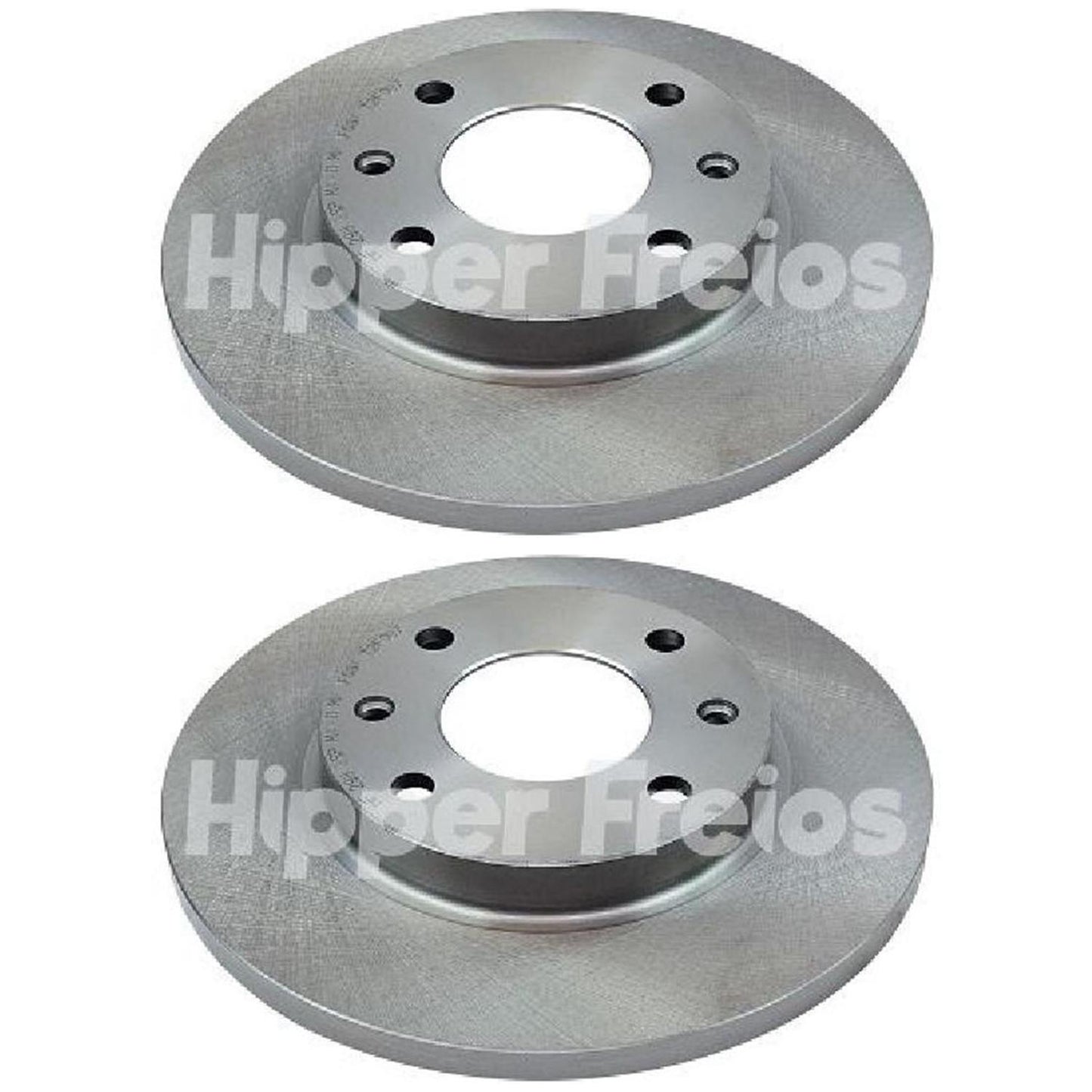 Par Disco Freio Dianteiro - Hipper Freios - HF 298 - (1)