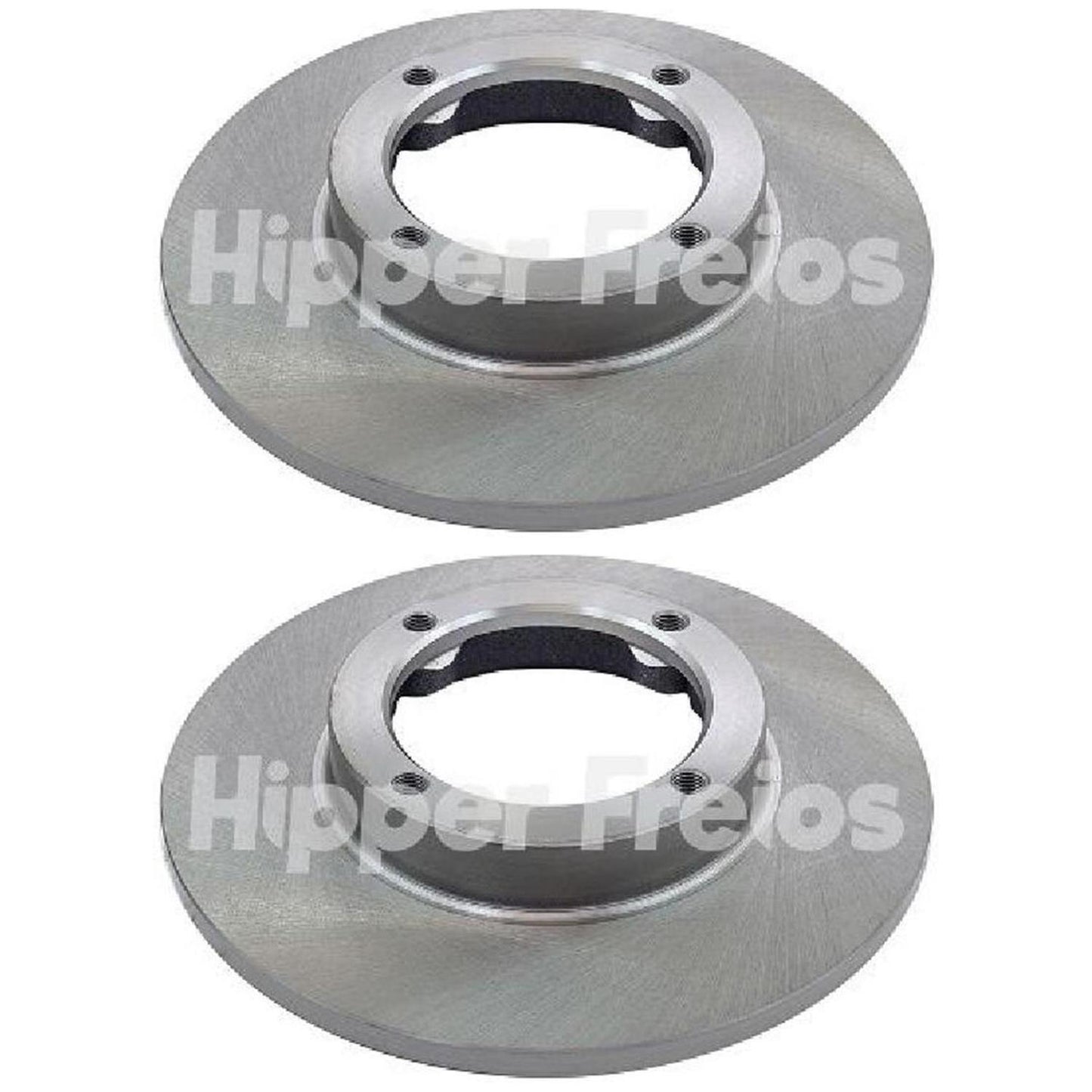Par Disco Freio Dianteiro - Hipper Freios - HF 304 - (1)