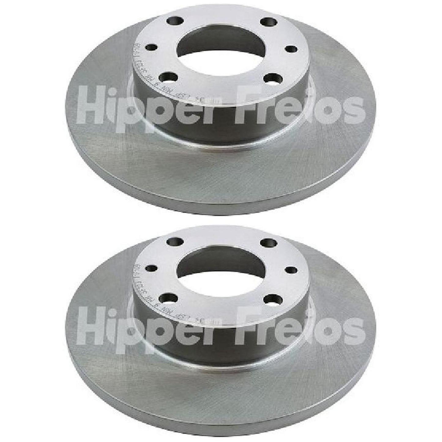 Par Disco Freio Dianteiro - Hipper Freios - HF 34 - (1)