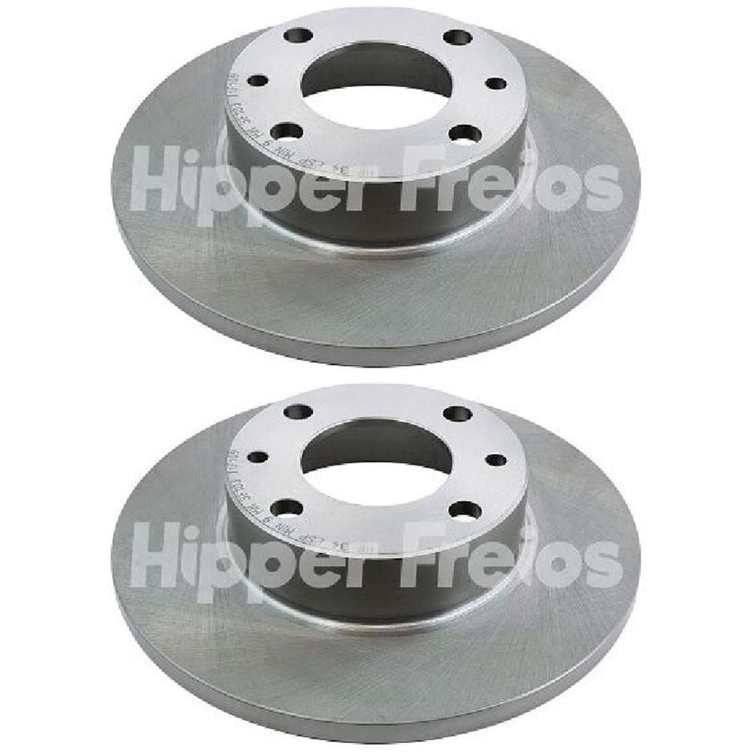 Par Disco Freio Dianteiro - Hipper Freios - HF 34 - (1)