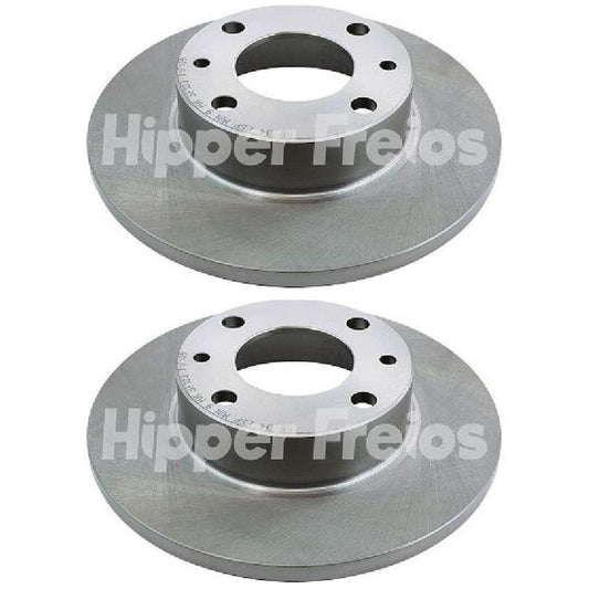 Par Disco Freio Dianteiro - Hipper Freios - HF 34 - (1)