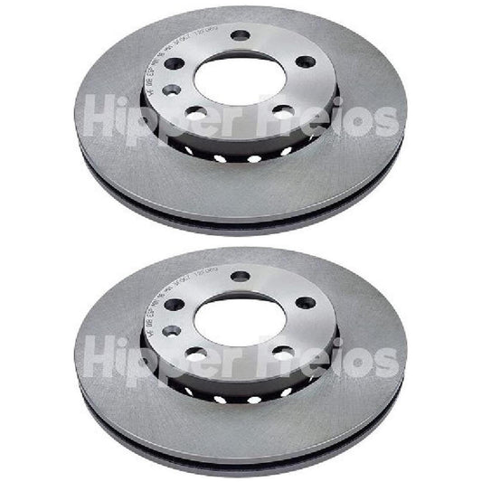 Par Disco Freio Dianteiro - Hipper Freios - HF 01B - (1)