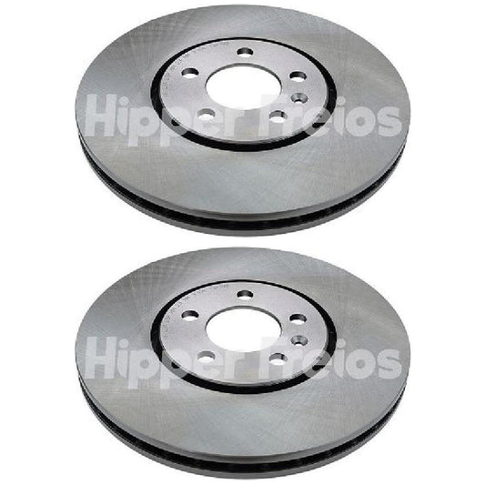 Par Disco Freio Dianteiro - Hipper Freios - HF 03A - (1)