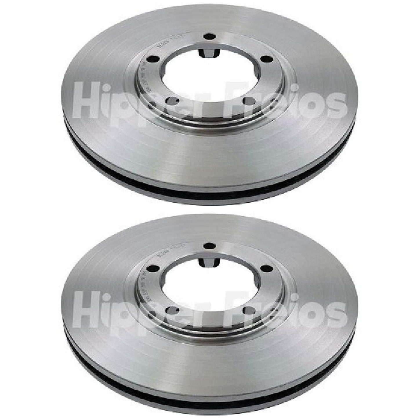 Par Disco Freio Dianteiro - Hipper Freios - HF 100 - (1)