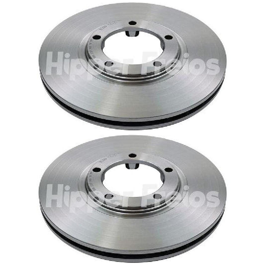 Par Disco Freio Dianteiro - Hipper Freios - HF 100 - (1)