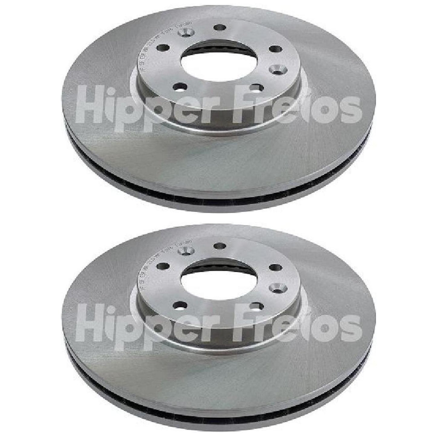Par Disco Freio Dianteiro - Hipper Freios - HF 15F - (1)