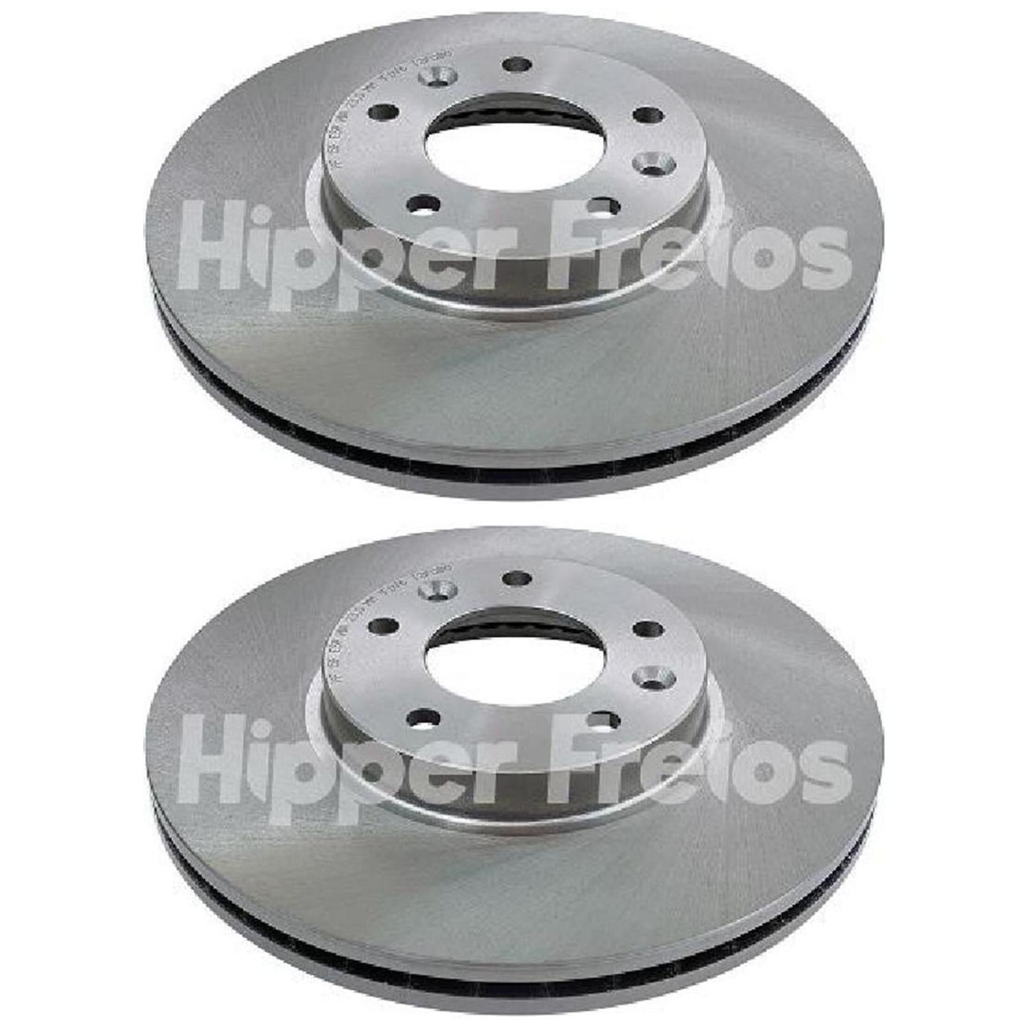 Par Disco Freio Dianteiro - Hipper Freios - HF 15F - (1)