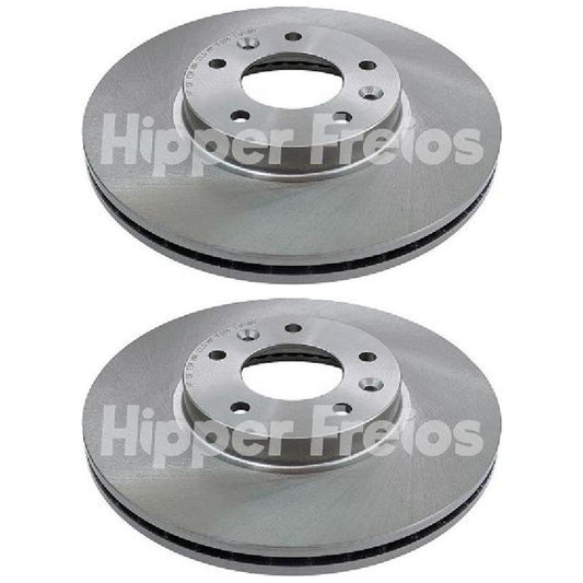 Par Disco Freio Dianteiro - Hipper Freios - HF 15F - (1)