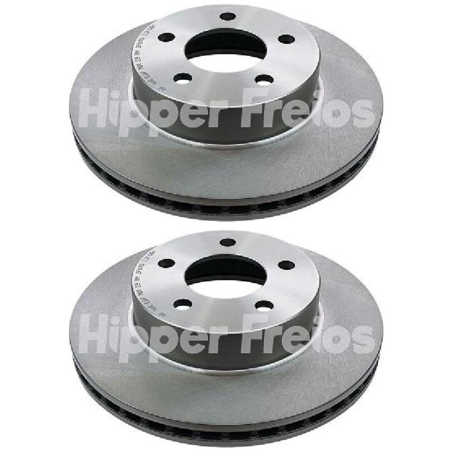Par Disco Freio Dianteiro - Hipper Freios - HF 16B - (1)