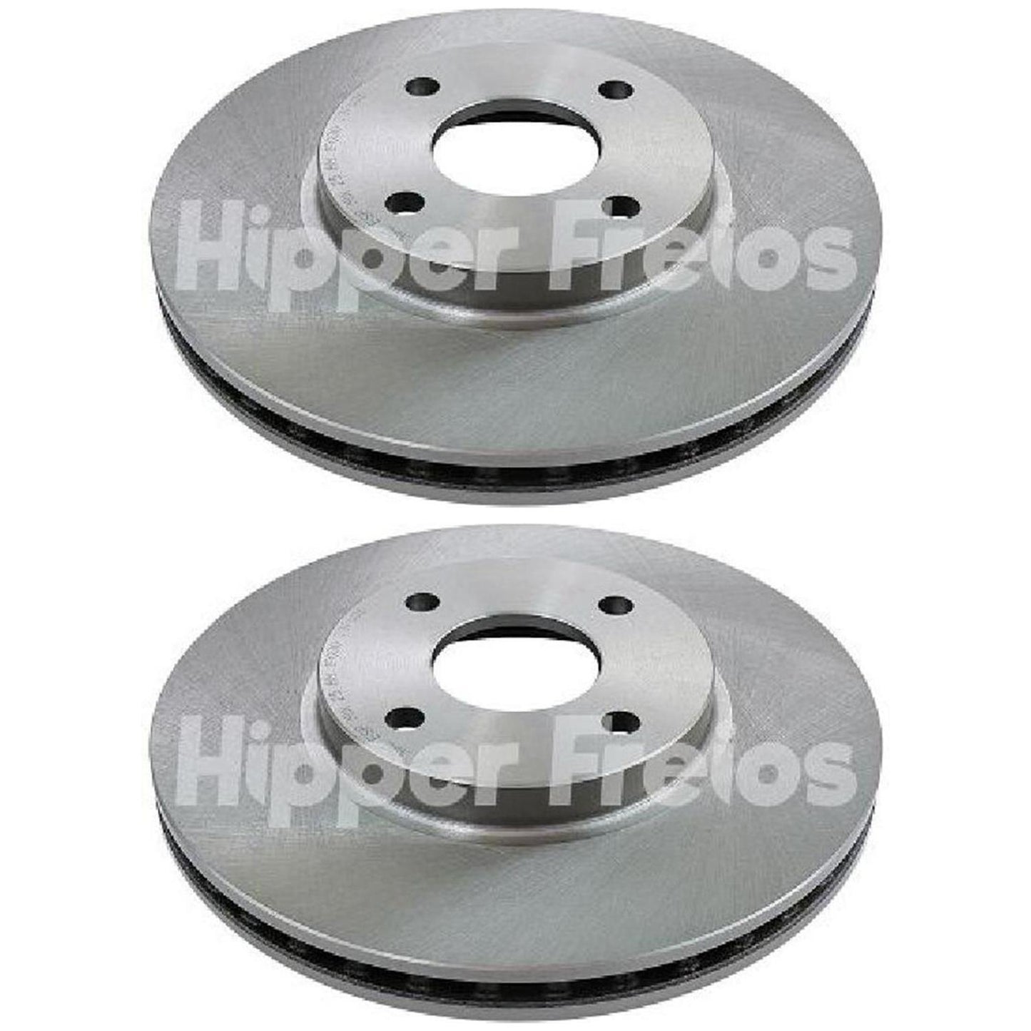 Par Disco Freio Dianteiro - Hipper Freios - HF 18E - (1)