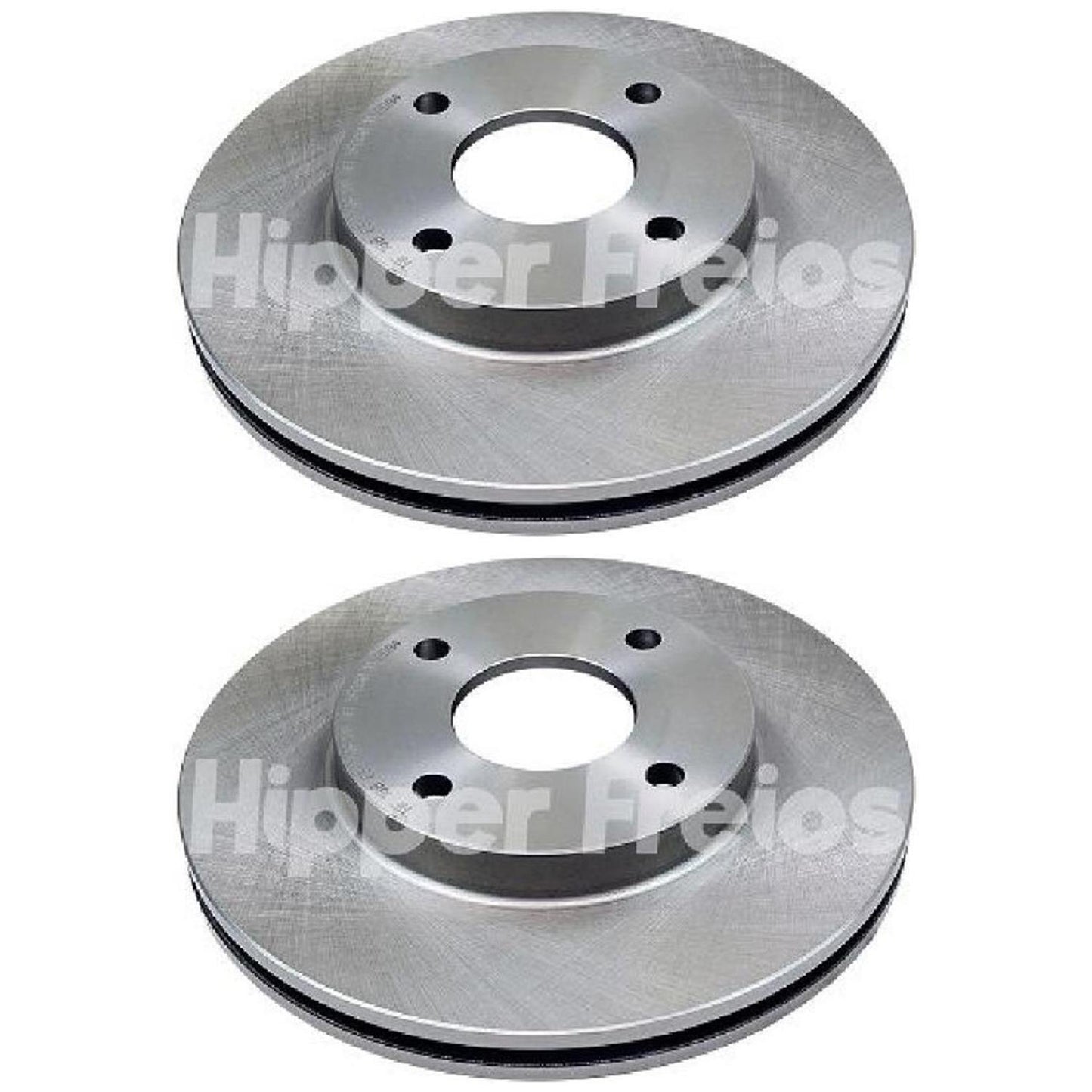 Par Disco Freio Dianteiro - Hipper Freios - HF 18B - (1)
