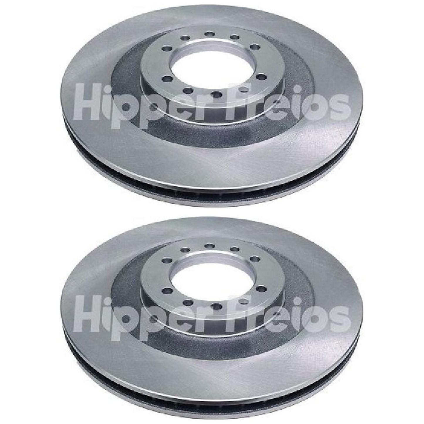 Par Disco Freio Dianteiro - Hipper Freios - HF 200B - (1)