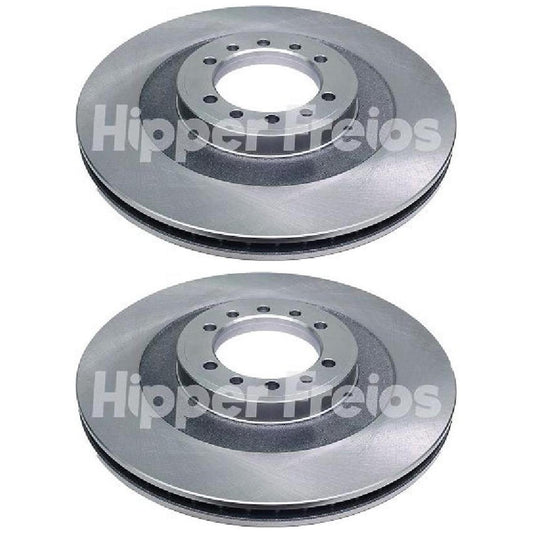 Par Disco Freio Dianteiro - Hipper Freios - HF 200B - (1)