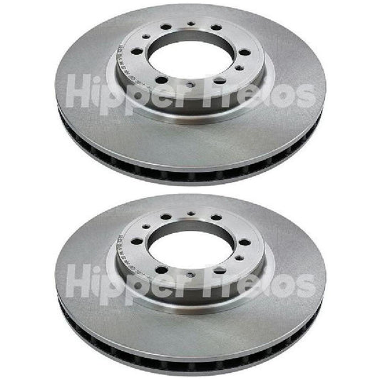 Par Disco Freio Dianteiro - Hipper Freios - HF 200C - (1)