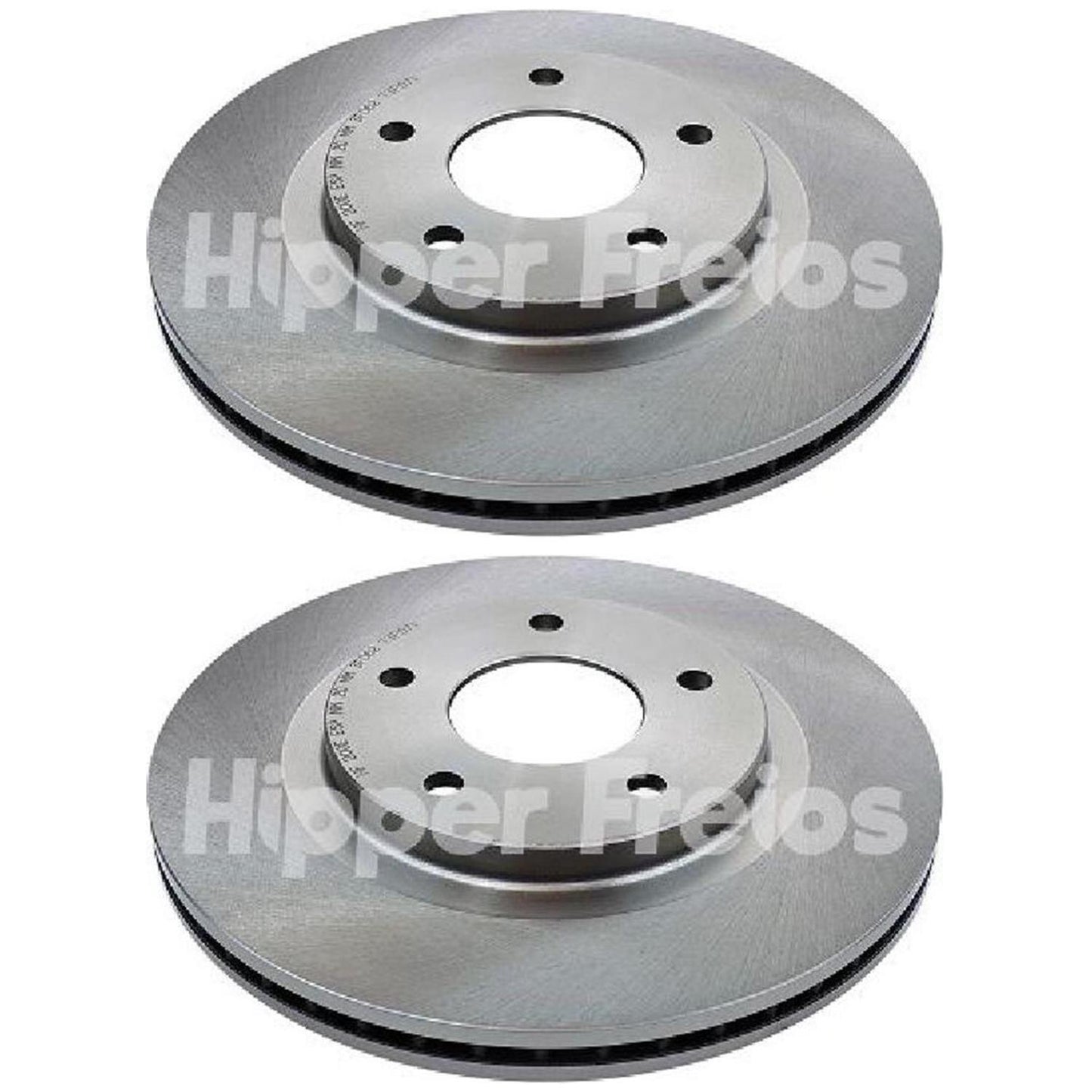 Par Disco Freio Dianteiro - Hipper Freios - HF 200E - (1)