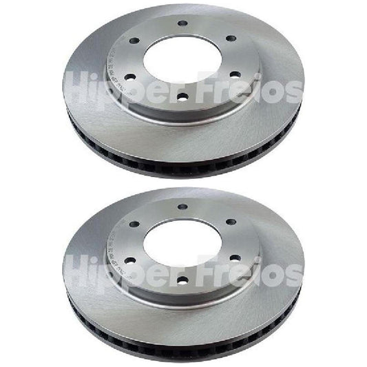 Par Disco Freio Dianteiro - Hipper Freios - HF 200G - (1)