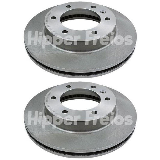 Par Disco Freio Dianteiro - Hipper Freios - HF 21G - (1)