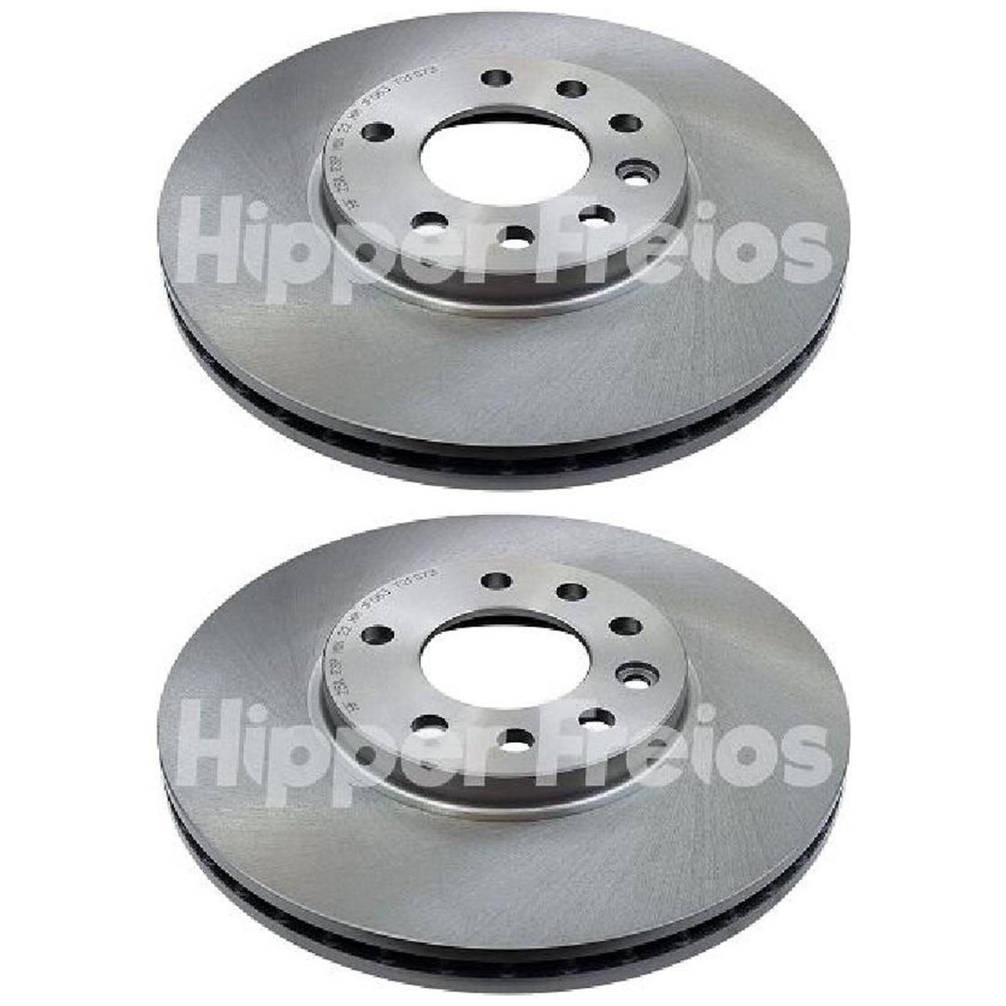 Par Disco Freio Dianteiro - Hipper Freios - HF 25A - (1)