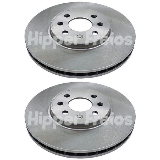 Par Disco Freio Dianteiro - Hipper Freios - HF 25E - (1)