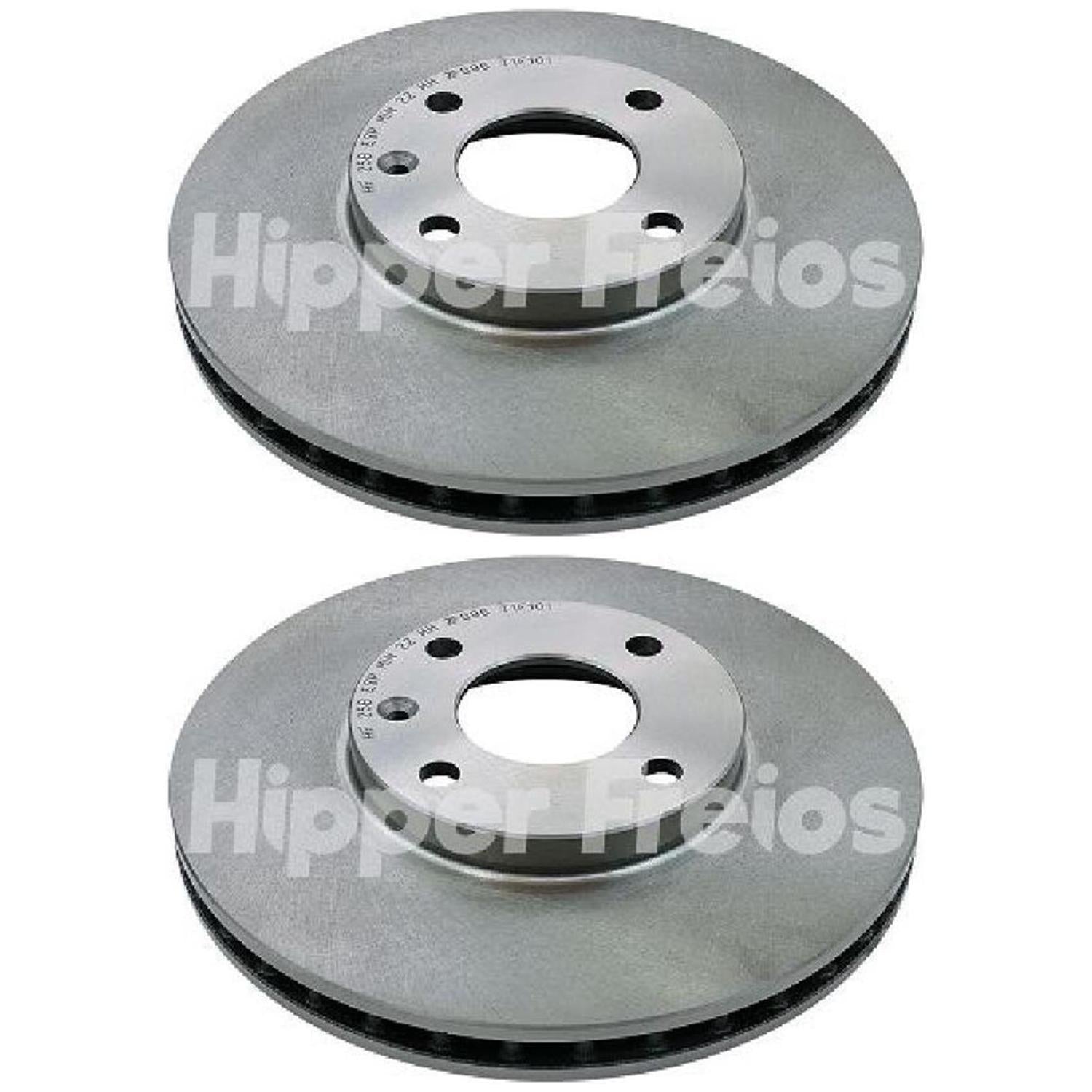 Par Disco Freio Dianteiro - Hipper Freios - HF 25B - (1)