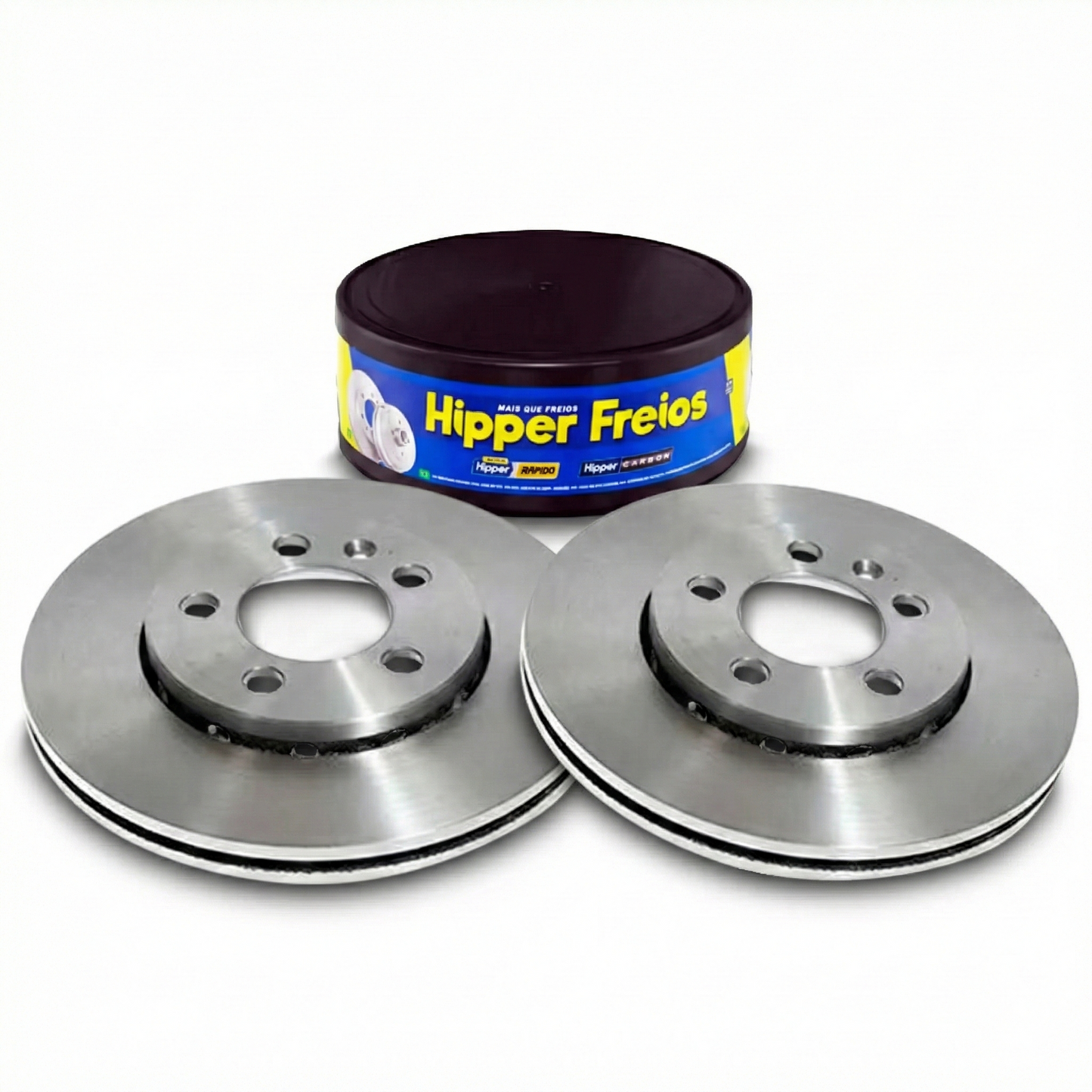 Par Disco Freio Dianteiro - Hipper Freios - HF 26C - (1)
