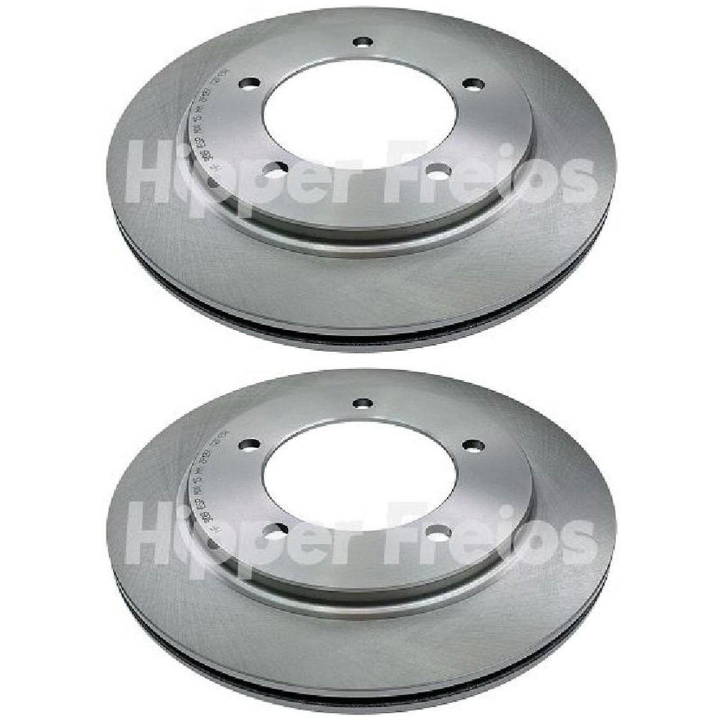 Par Disco Freio Dianteiro - Hipper Freios - HF 308 - (1)