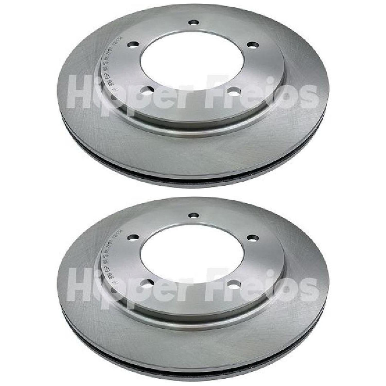 Par Disco Freio Dianteiro - Hipper Freios - HF 308 - (1)