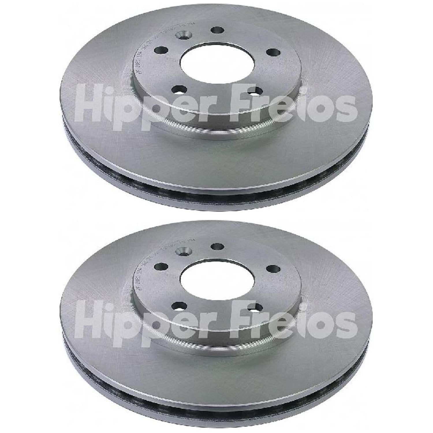 Par Disco Freio Dianteiro - Hipper Freios - HF 308C - (1)