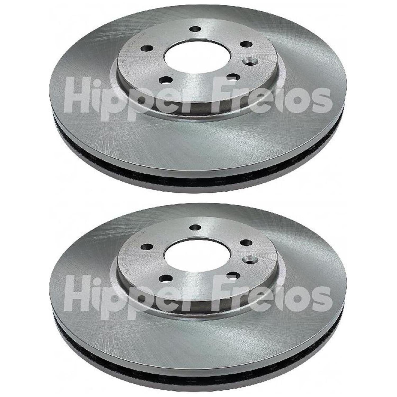 Par Disco Freio Dianteiro - Hipper Freios - HF 308D - (1)