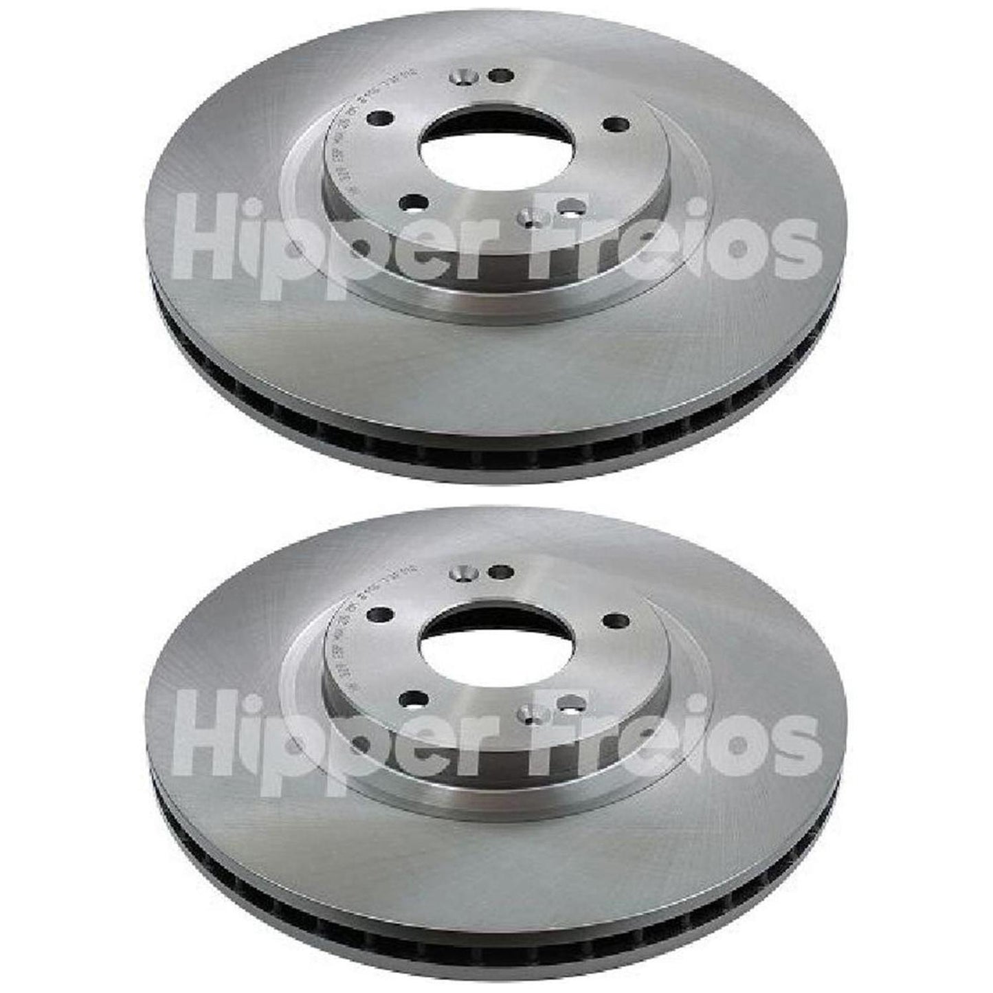 Par Disco Freio Dianteiro - Hipper Freios - HF 329 - (1)
