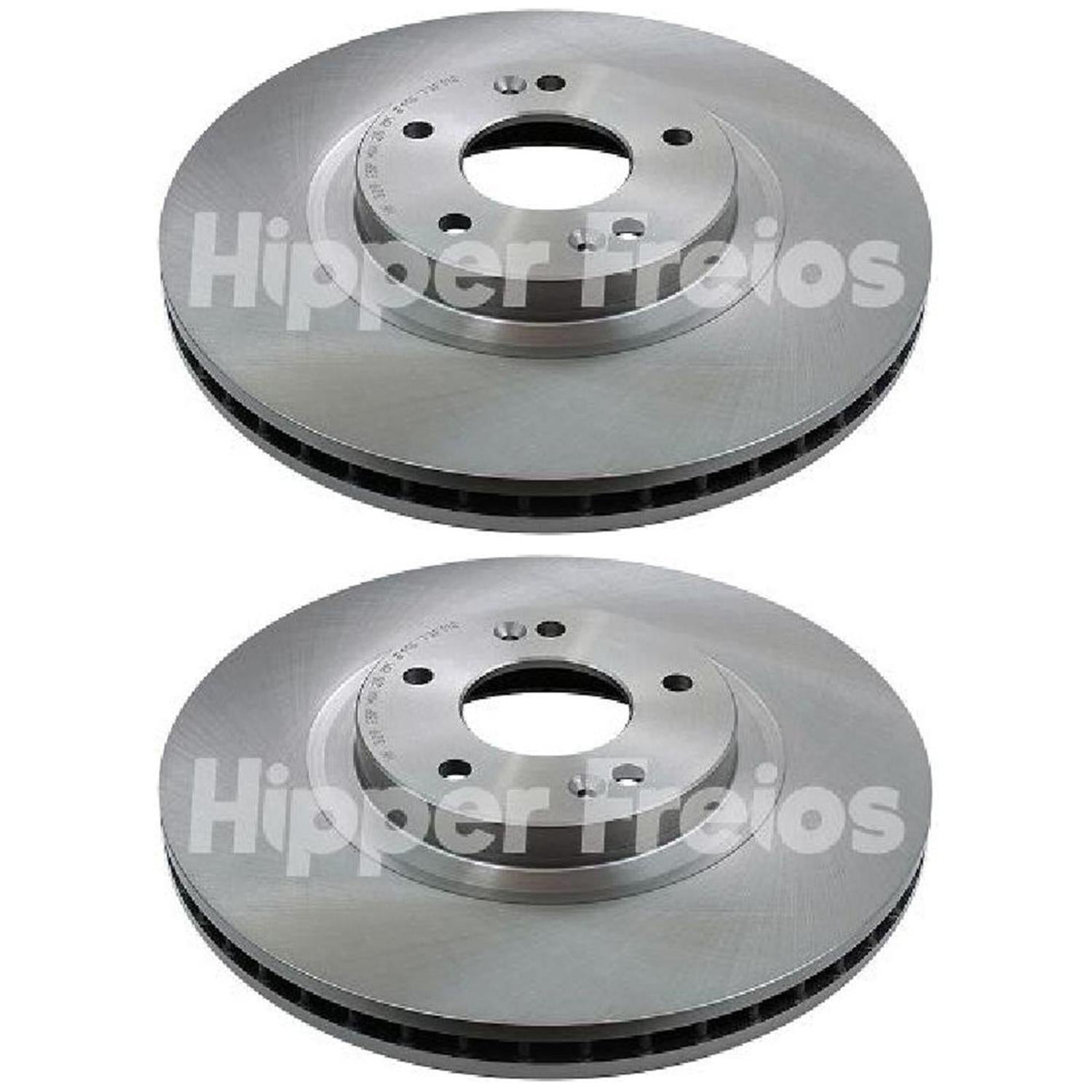 Par Disco Freio Dianteiro - Hipper Freios - HF 329 - (1)