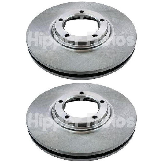Par Disco Freio Dianteiro - Hipper Freios - HF 330 - (1)