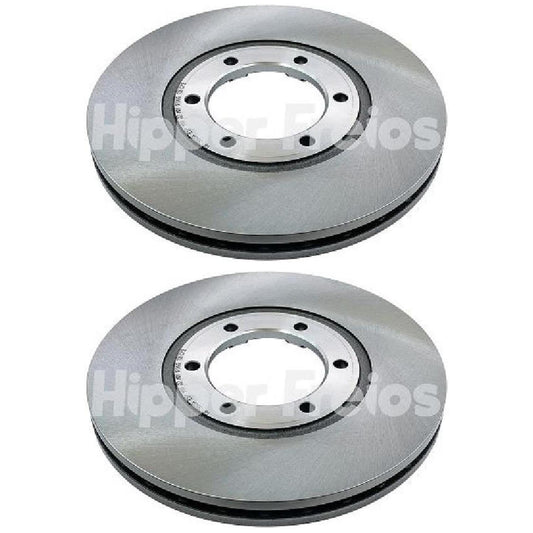 Par Disco Freio Dianteiro - Hipper Freios - HF 352A - (1)