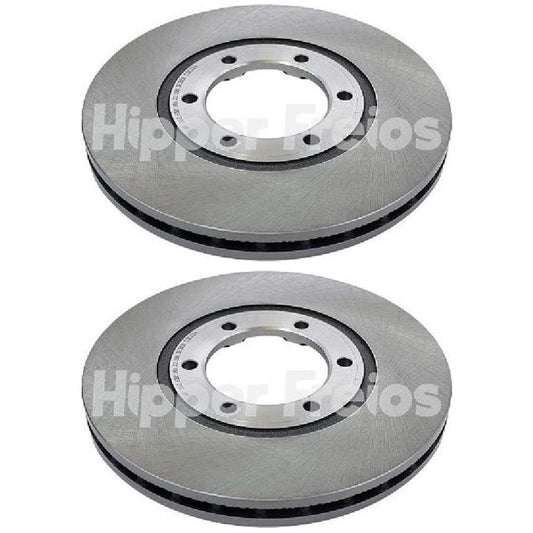 Par Disco Freio Dianteiro - Hipper Freios - HF 352 - (1)