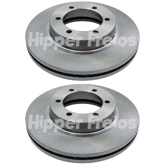 Par Disco Freio Dianteiro - Hipper Freios - HF 353 - (1)