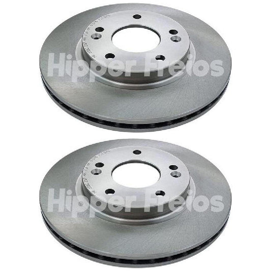 Par Disco Freio Dianteiro - Hipper Freios - HF 358C - (1)